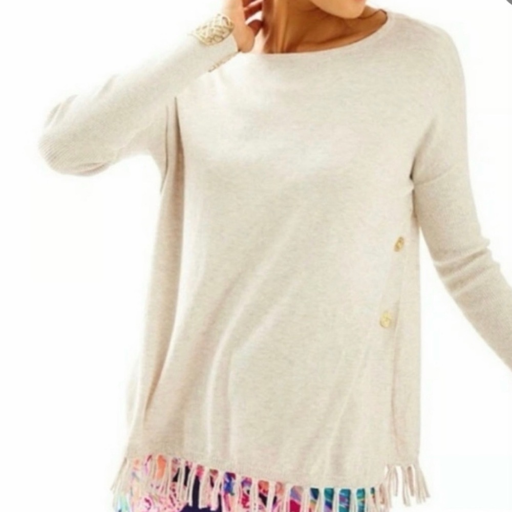 Lilly Pulitzer Long Sleeve Boho Top